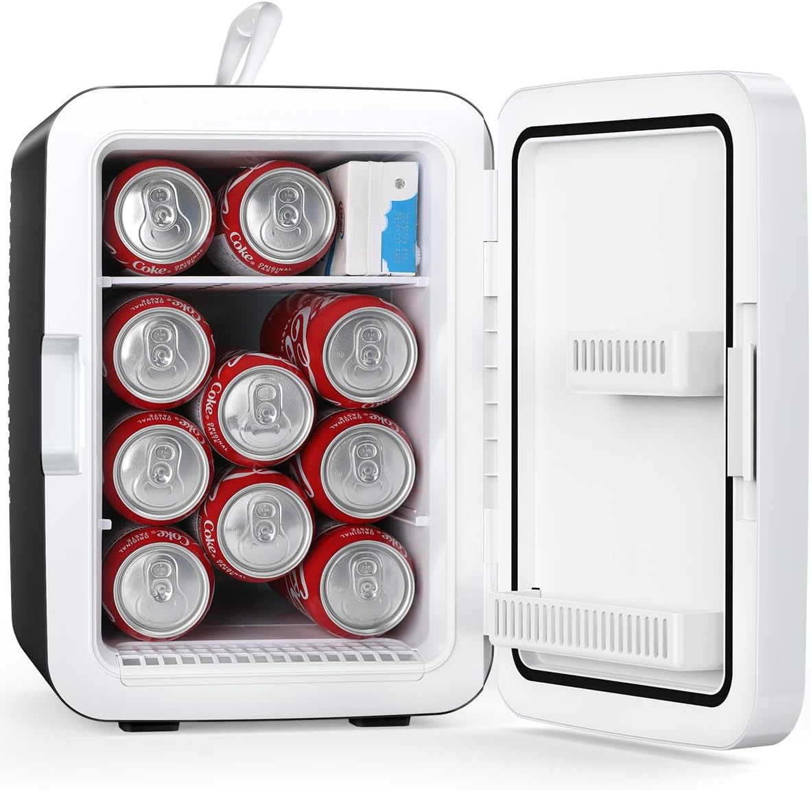 Black Antarctic Star 10L compact mini fridge
