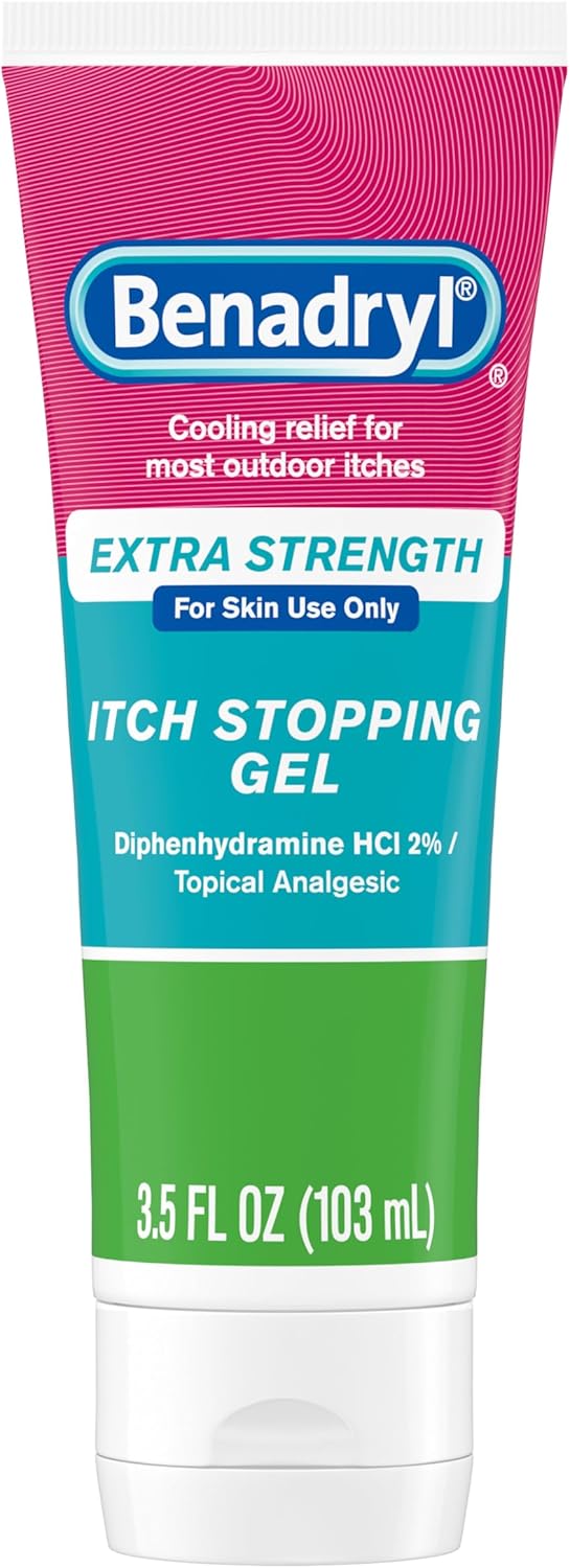 Benadryl Extra Strength Itch Stopping Cream tube