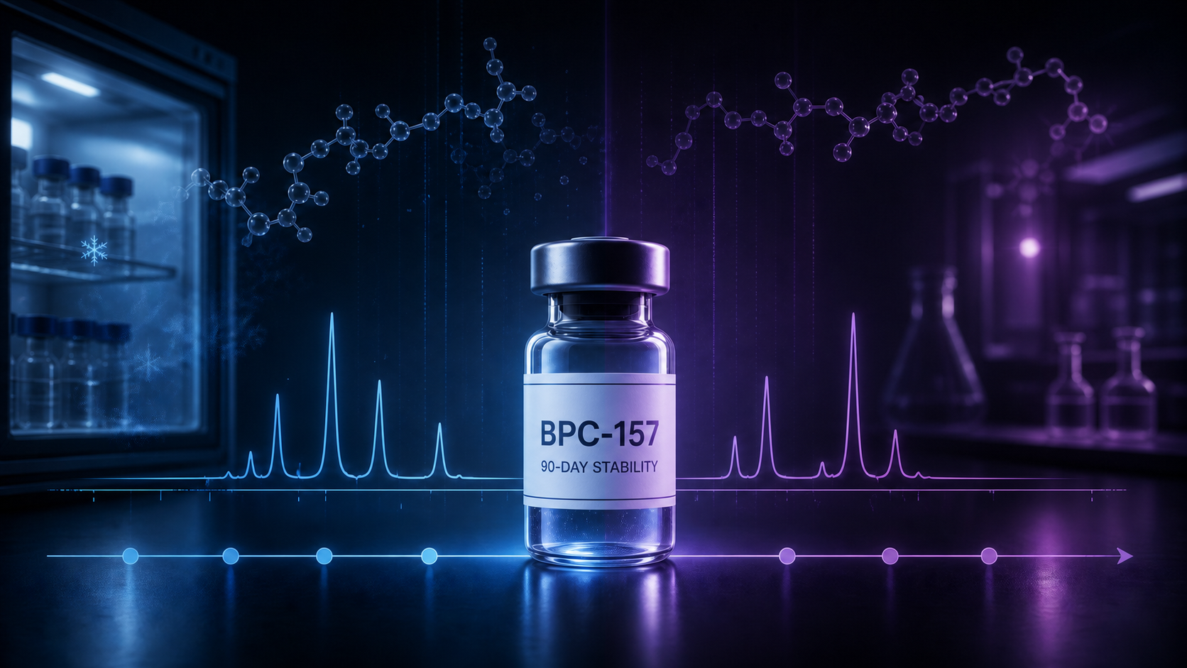 Reconstituted BPC-157 stability under refrigerated and room-temperature conditions