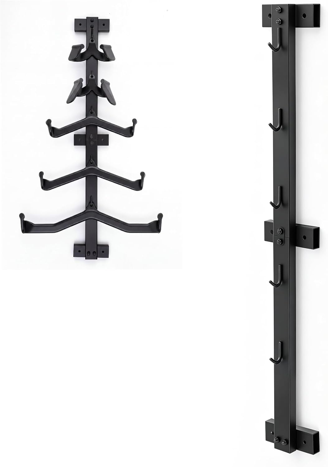 Otoolling wall-mounted gym accessory storage rack